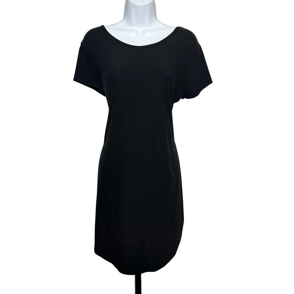 Black Dress w/ Strappy Back - Picture 2 of 5